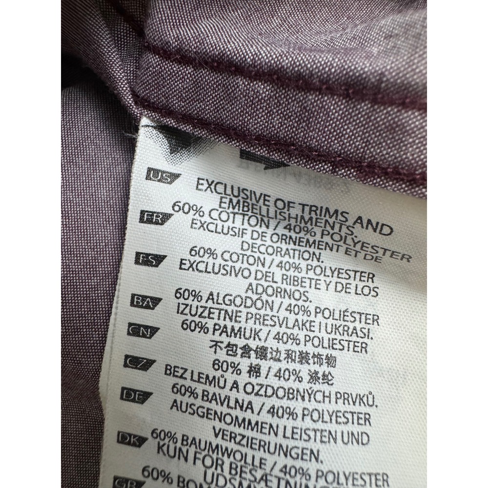 5.11 Tactical Carson Short Sleeve Shirt Fig Heather Purple Mens XL 71201-573 - Picture 13 of 14